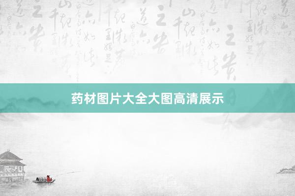药材图片大全大图高清展示